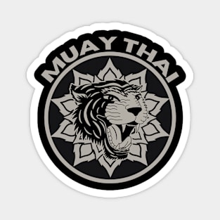 Muay Thai Tiger Magnet