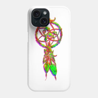 Psychedelic dream catcher Phone Case