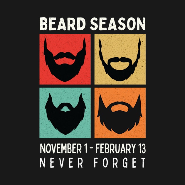 Beard Season - Never Forget - November 1 to February 13 by GreetingsFromIma