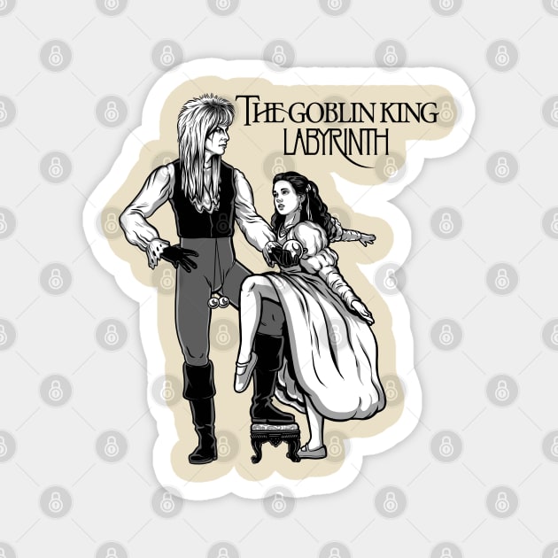 The Goblin King Album Magnet by harebrained