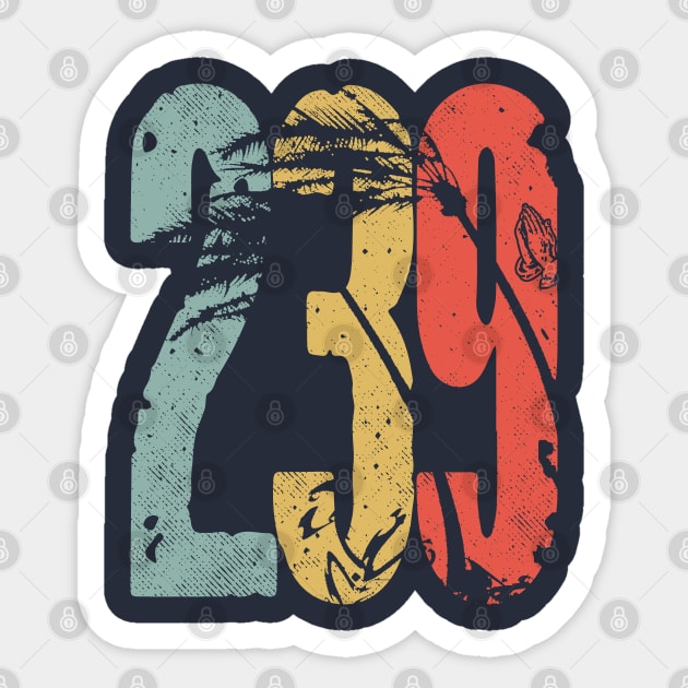 239 Florida Area Code - Florida - Sticker | TeePublic