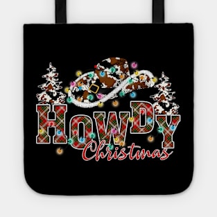 Howdy Christmas Tote