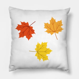 Autumn maple leaf pattern Pillow