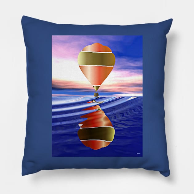 Hot Air Balloon Pillow by danieljanda