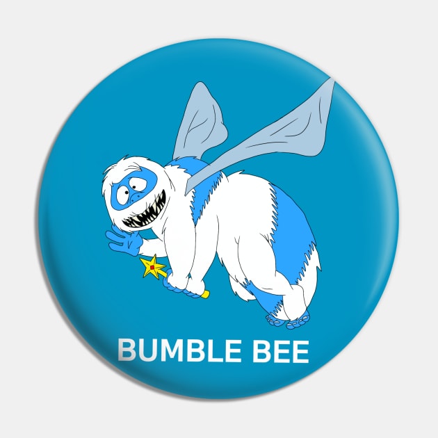 Bumble Bee Pin by AndrewKennethArt