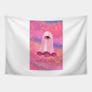 Pink gust Tapestry