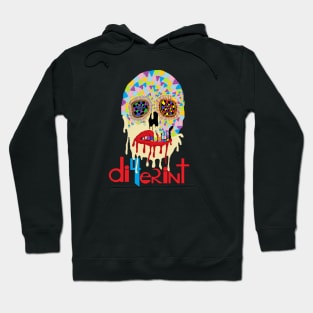 551 - Drippy Skull Hoodie