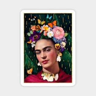 frida kahlo: everything flies – icons series Magnet