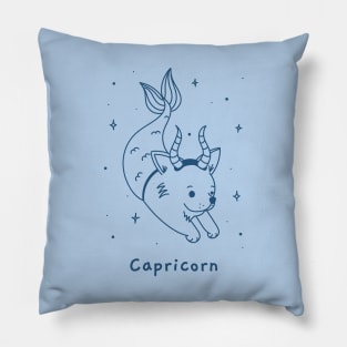 capricorn zodiac sign test Pillow