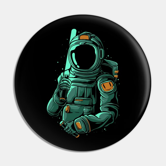 Space war Pin by PlasticGhost