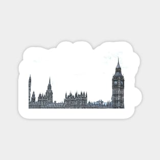 Houses of Parliament bywhacky Magnet