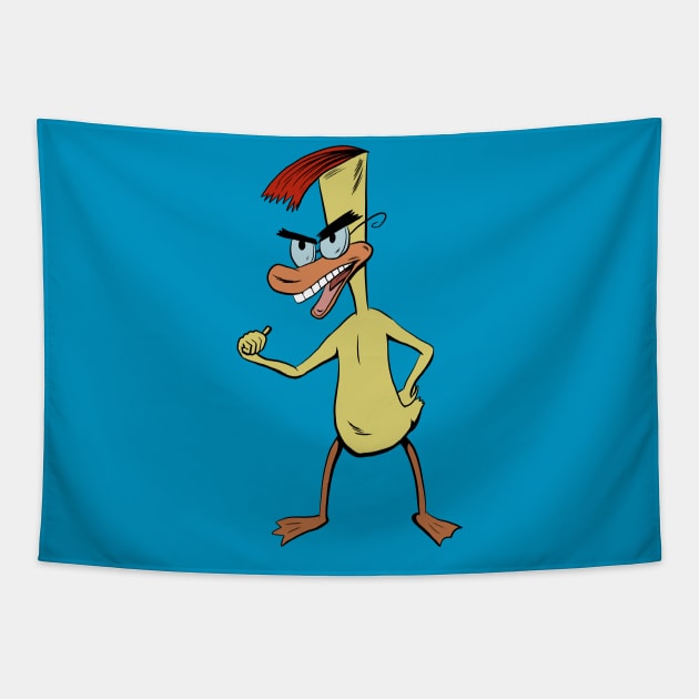 Duckman Tapestry by Black Snow Comics