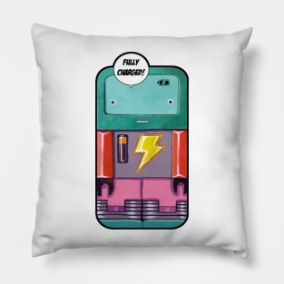 Fully, fully charged Pillow
