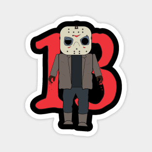 Friday the 13th - Jason Voorhees Magnet