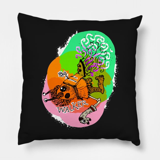 d.awg walker Pillow by MacSquiddles