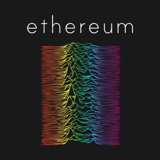 Ethereum Rainbow Waves T-Shirt