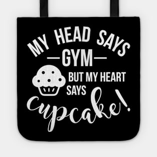 Gym Tan Cupcake Tote