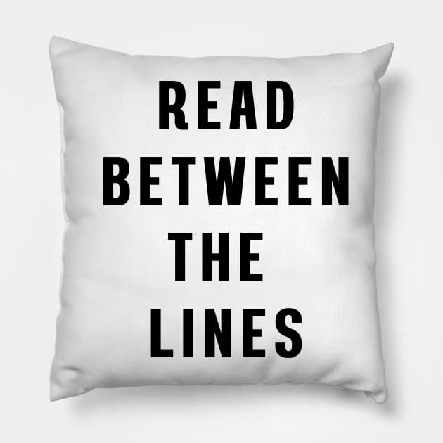 Read between the lines Pillow by Puts Group