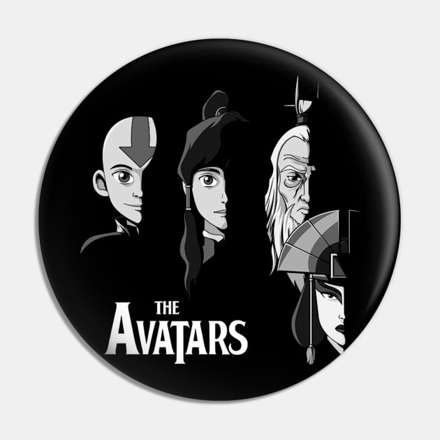 The Avatars Creative Fan Art Pin by liamMarone