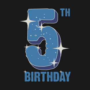 5th birthday for boys T-Shirt