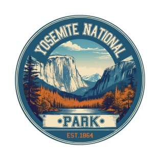 Yosemite National Park Retro T-Shirt