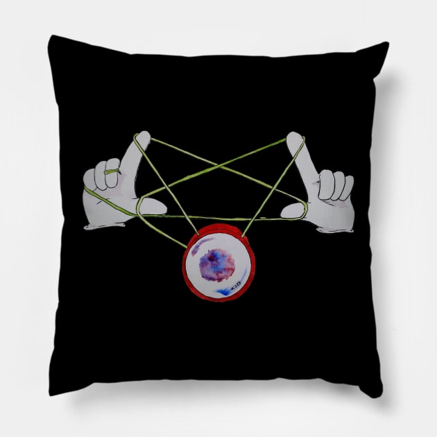 Yoyo Pentagram Star Pillow by Sweet K