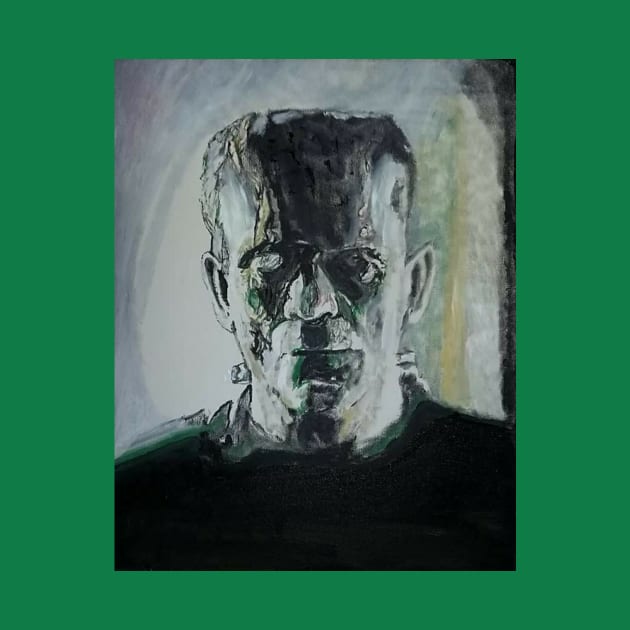 Frankenstein by Mike Nesloney Art