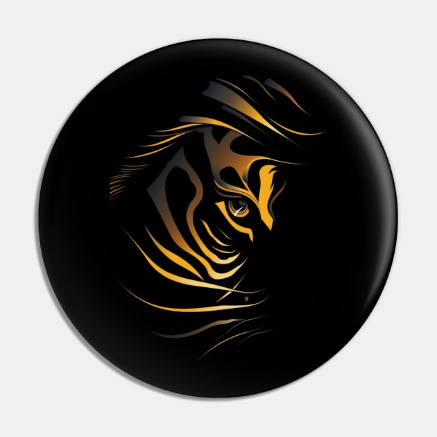 Tiger Color Temperature Pin by Creative feather