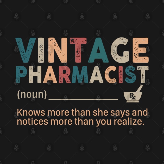 Vintage Pharmacist by janayeanderson48214