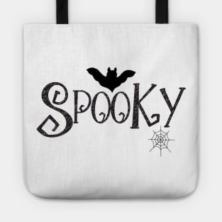 Spooky bat design for Halloween Tote