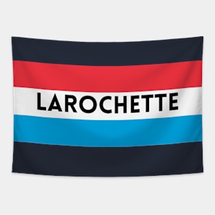 Larochette City in Luxembourg Flag Tapestry