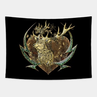 Wonderful deer with awesome antler Tapestry