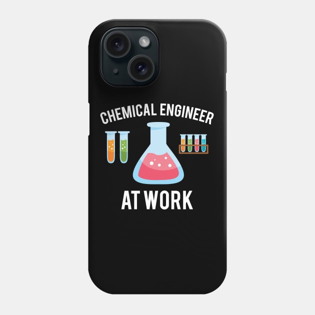 Chemical Engineer At Work Phone Case by Dreamer