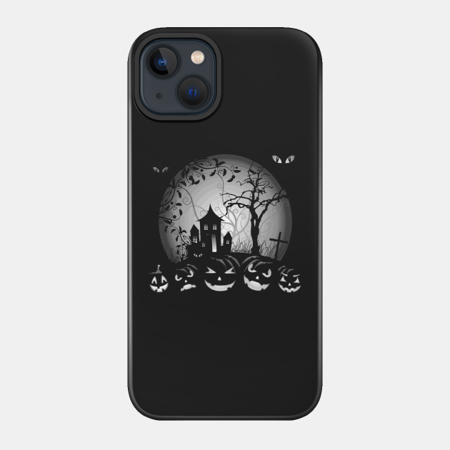 Scary Pumpkin - Happy Halloween Party - Halloween - Phone Case
