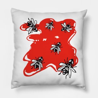 The festival of flies Pillow