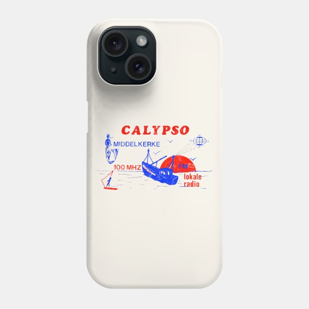 Radio Calypso, Belgium / 80s Radio Station Phone Case by CultOfRomance