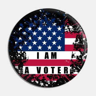 I AM A VOTER Pin