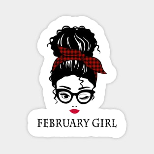 February girl Magnet