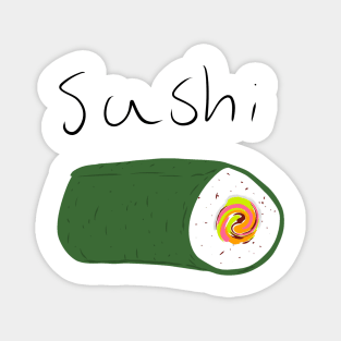 Japanese Sushi roll maki roll tasty Magnet