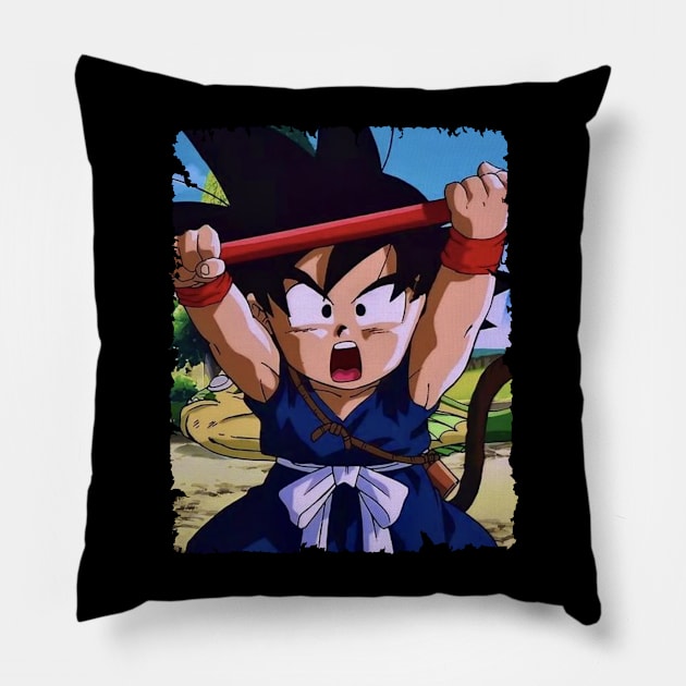 SON GOTEN MERCH VTG Pillow by Mie Ayam Herbal