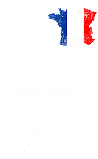 Just a Small Town Girl France Soccer Tshirt Magnet