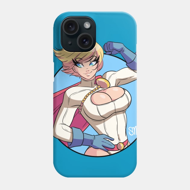 Power Girl Phone Case by sgtmadness