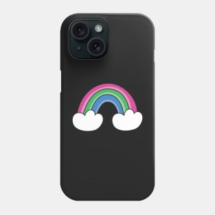 Polysexual pride flag Phone Case