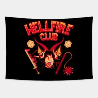 Eddie's Hellfire Club Stranger Things Tapestry