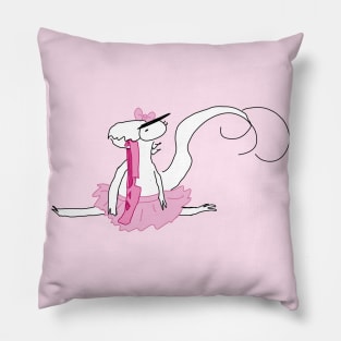 Ballerinasaurus Pillow