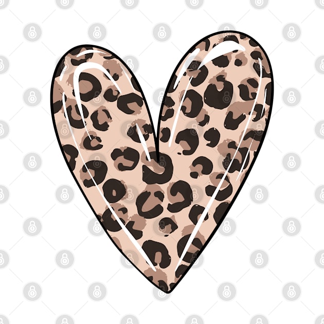 Heart leopard by sheelashop