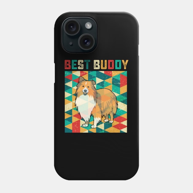 Best Buddy Sheltie Phone Case by danieldamssm