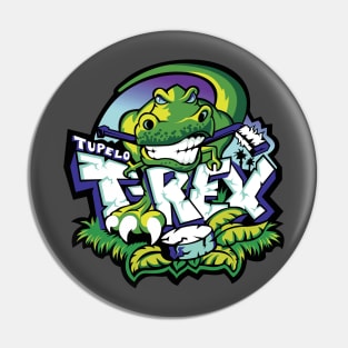 Tupelo T Rex Pin