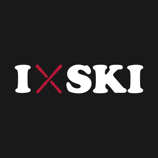 I love Ski by Designzz