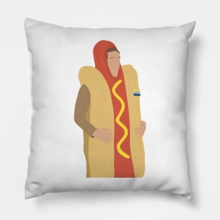 Superstore Glenn Sturgis Hotdog Costume Fan Art Pillow